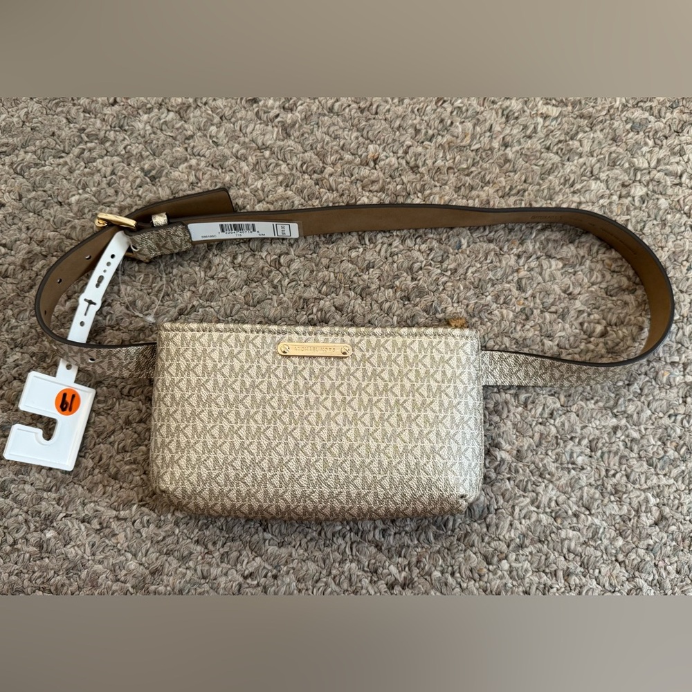 Michael Kors Cream Belt Bag